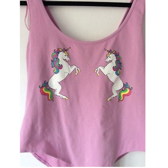 PRICE FIRM! NWT ZARA Unicorn Bodysuit - Picture 6 of 7